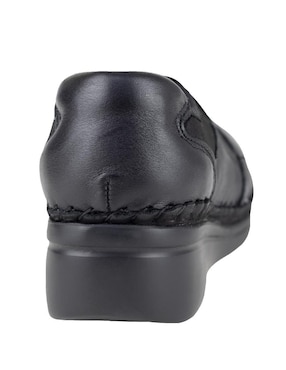Mocasín Lobo Solo de piel para mujer