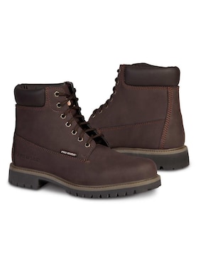 Bota al tobillo Prowork de piel para mujer