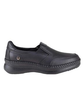 Mocasín Lobo Solo de piel para mujer