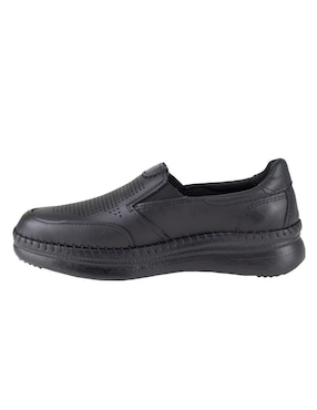 Mocasín Lobo Solo de piel para mujer