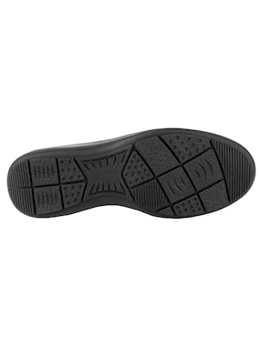Mocasín Verde Tabaco de piel para mujer