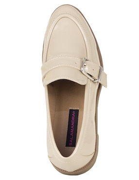 Mocasín Salamandra de charol para mujer