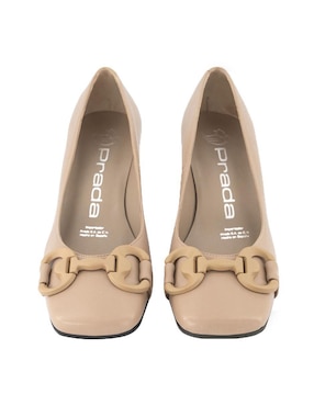 Zapatilla de piel Prada