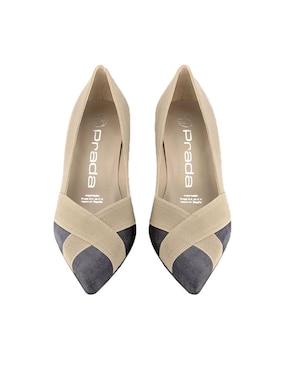 Zapatilla de piel Prada