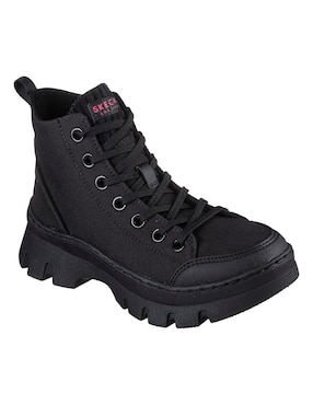 Bota Combat Arriba Del Tobillo Skechers Roadies Surge Para Mujer