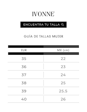 Zapatilla de piel Ivonne Soft W