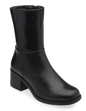 Bota arriba del tobillo Levis de piel para mujer