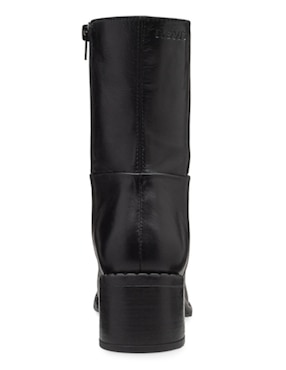 Bota arriba del tobillo Levis de piel para mujer