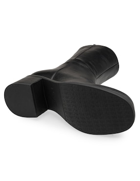Bota arriba del tobillo Levis de piel para mujer