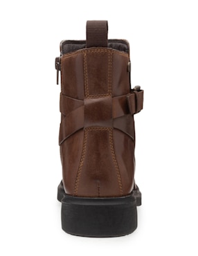Bota arriba del tobillo Dockers de piel para mujer