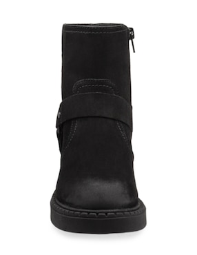 Bota arriba del tobillo Levis de piel para mujer