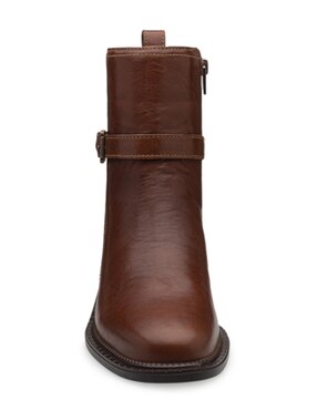 Bota arriba del tobillo Dockers de piel para mujer