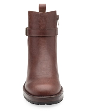 Bota arriba del tobillo Levis de piel para mujer
