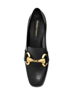 Zapatilla de piel Regina Romero Greta