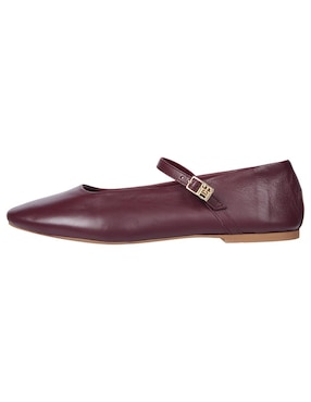 Zapato Mary Jane Tommy Hilfiger De Piel Para Mujer