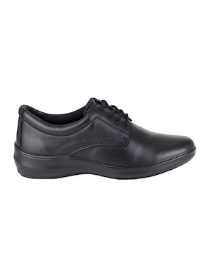 Zapato Verde Tabaco de piel para mujer