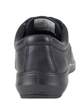 Zapato Verde Tabaco de piel para mujer
