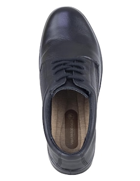 Zapato Verde Tabaco de piel para mujer