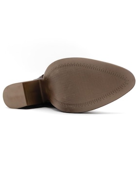 Bota arriba del tobillo Rbcollection de piel para mujer
