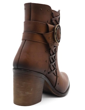 Bota arriba del tobillo Rbcollection de piel para mujer