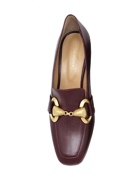 Zapatilla de piel Regina Romero Greta