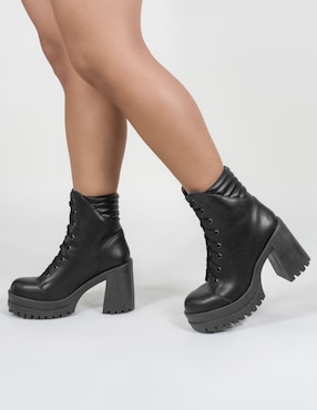 Botín arriba del tobillo Rbcollection de piel para mujer