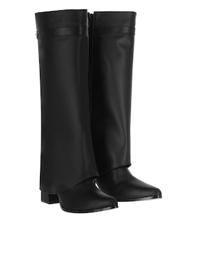 Bota abajo de la rodilla Platonia Francia de piel para mujer