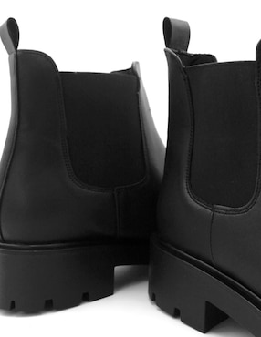 Bota arriba del tobillo Rbcollection de piel para mujer