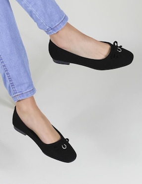 Balerina RBCollection de gamuza para mujer
