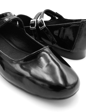 Zapato Mary Jane Rbcollection de charol para mujer