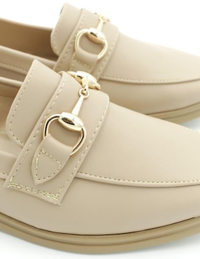 Mocasín Rbcollection de piel para mujer