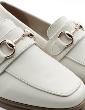 Mocasín Rbcollection de piel para mujer