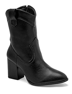 Bota Cowboy Arriba Del Tobillo Totalcollection Para Mujer