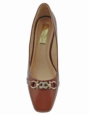 Zapatilla de piel Renatta Scottos