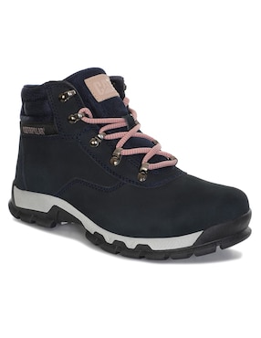 Bota Arriba Del Tobillo Caterpillar Wilson WS M4M De Piel Para Mujer