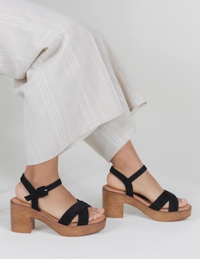 Sandalia Rbcollection Rbcloud Steps para mujer