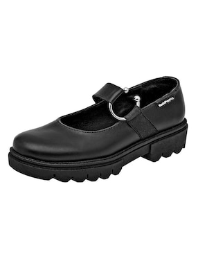 Zapato Hush Puppies Kids De Piel Para Mujer