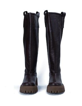 Bota abajo de la rodilla Michplas Alpes Brandy para mujer