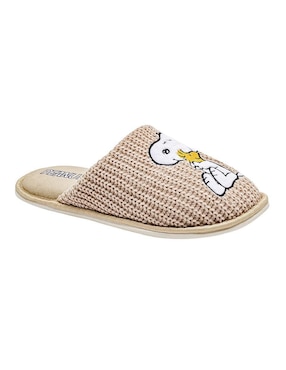 Pantufla Arra Para Mujer