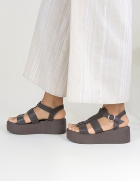 Sandalia Rbcollection Rbcloud Steps para mujer