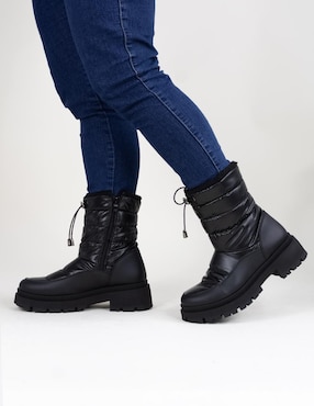 Bota media pierna Rbcollection para mujer