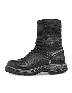 Bota arriba del tobillo Wkl de piel para mujer