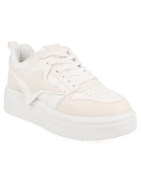 Tenis Trender Xweston Yanis Blanco Para Mujer