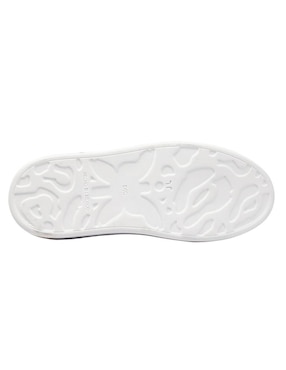 Tenis Angelozano Black and White Flores para mujer