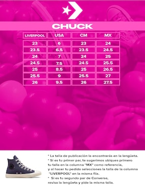 Tenis Converse Mended Embellishment para mujer