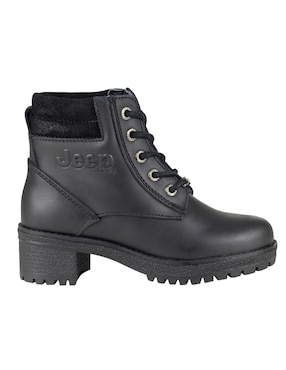 Bota arriba del tobillo Jeep de piel para mujer