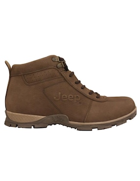 Bota al tobillo Jeep de piel para mujer