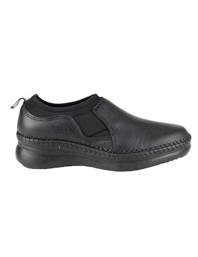 Mocasín Lobo Solo de piel para mujer