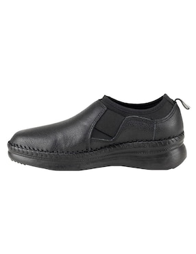 Mocasín Lobo Solo de piel para mujer