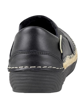 Mocasín Lobo Solo de piel para mujer